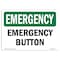 Signmission Safety Sign, OSHA EMERGENCY, 7" Height, Button, Landscape OS-EM-D-710-L-10301 - alternate 1